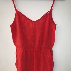 H&M Coral Romper